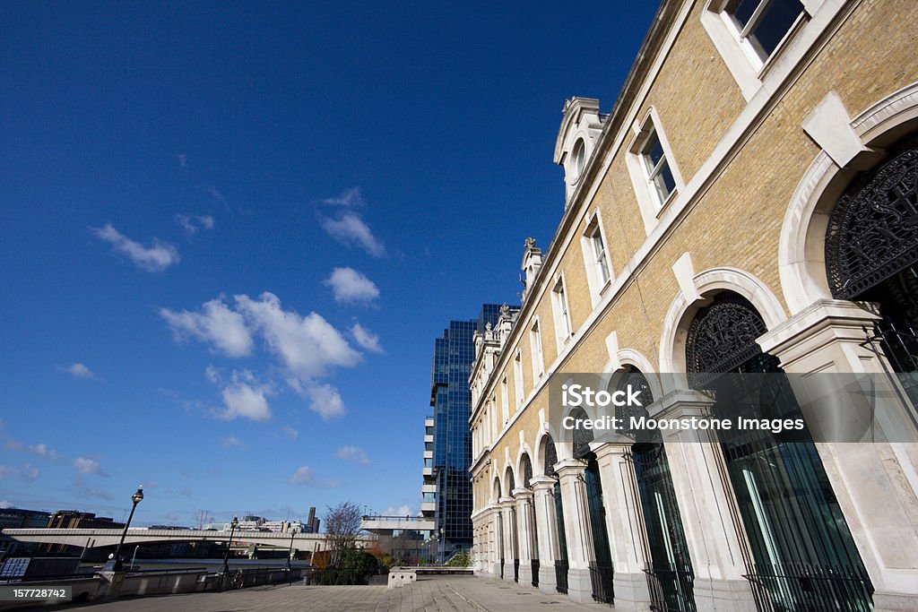 Billingsgate-Fischmarkt in London, England - Lizenzfrei Alter Billingsgate-Markt Stock-Foto