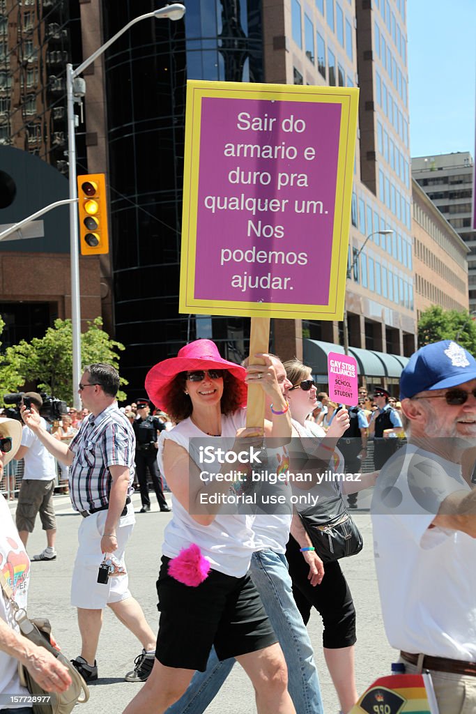 Parada "Pride Parade"-Toronto - Foto de stock de Adulto royalty-free