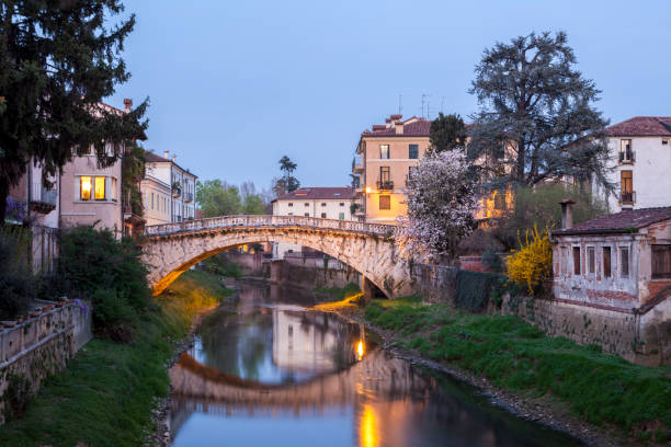 Ponte San Michele in Vicenza, Veneto Italy