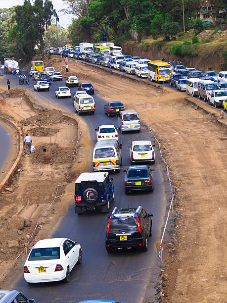 Nairobi downtown Kenya