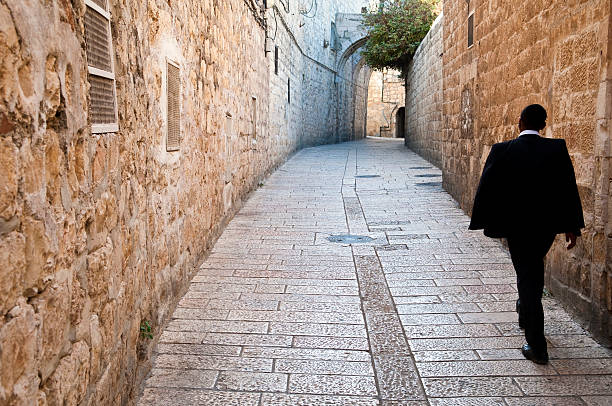 Narrow Street in old town, Kuşadası, Turkiye.