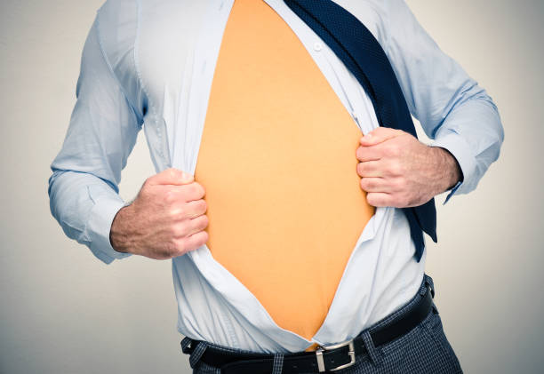 istock Business Man and his superhero 157731272