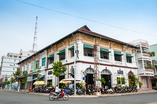 Hanoi, Vietnam - April 8, 2022 : Outside View Of The Vietnam National Museum Of History In Hanoi Capital.