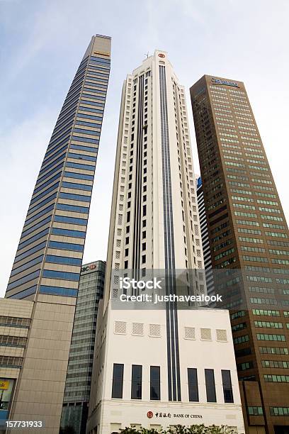 Bank Towers Stock Photo - Download Image Now - Bank of China, Architecture, Asia