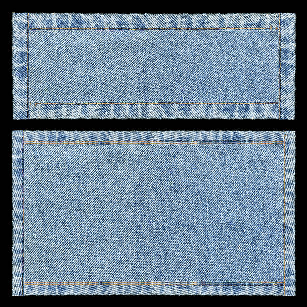 оправе из денима - джинсовая ткань стоковые фото и изображения