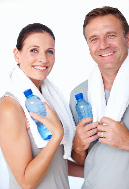 istock Working towards a healthy lifestyle together 157732230