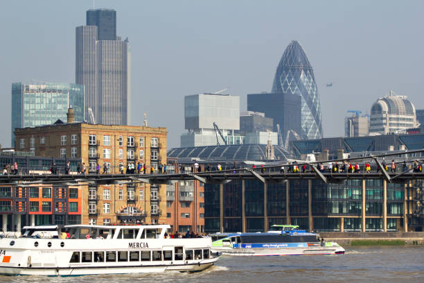 Isle of Dogs Skyline seen from Tower Bridge