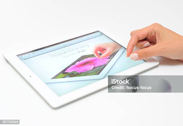 Новый Ipad 3 — стоковые фотографии и другие картинки GAFAM - GAFAM, iPad, Белый фон