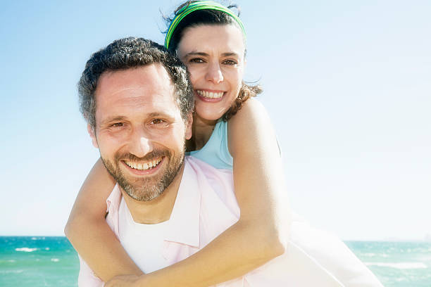 istock Happy couple outdoors 157732612