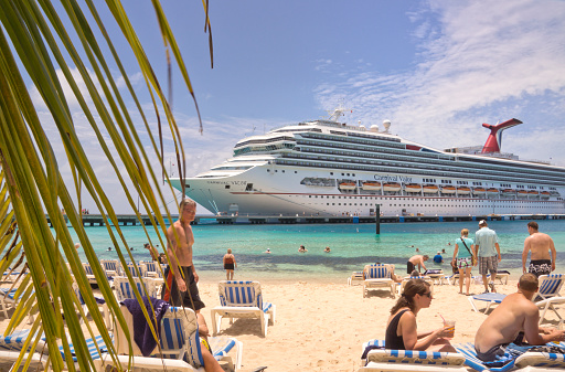 The Carnival cruise ship \