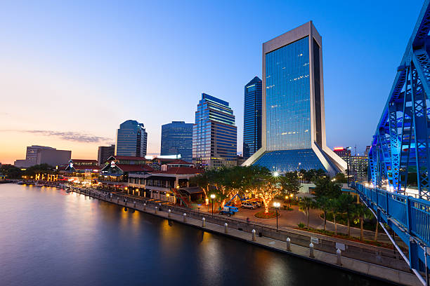 Skyline of Jacksonville, Florida, USA