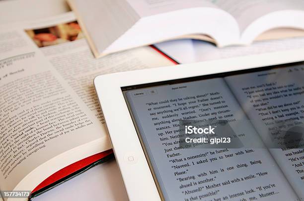 Modern Learning Stock Photo - Download Image Now - E-Reader, Back to School, Backgrounds