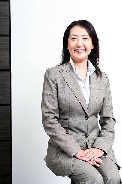 istock Confident Japanese woman 157734700