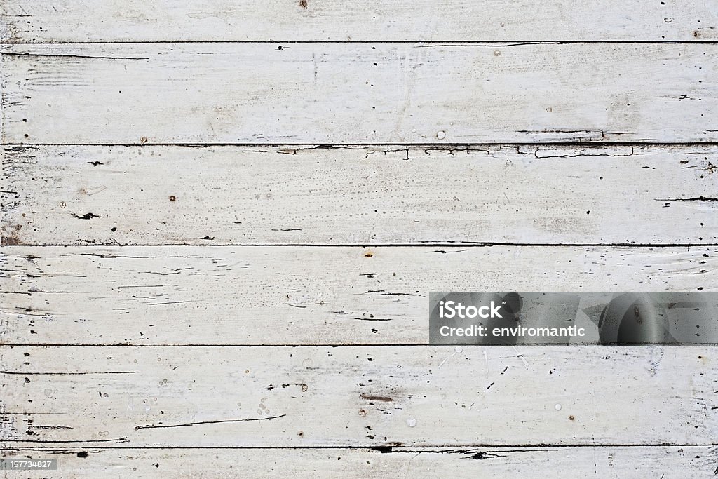 Alten weiß Holz Brett Hintergrund. - Lizenzfrei Altertümlich Stock-Foto