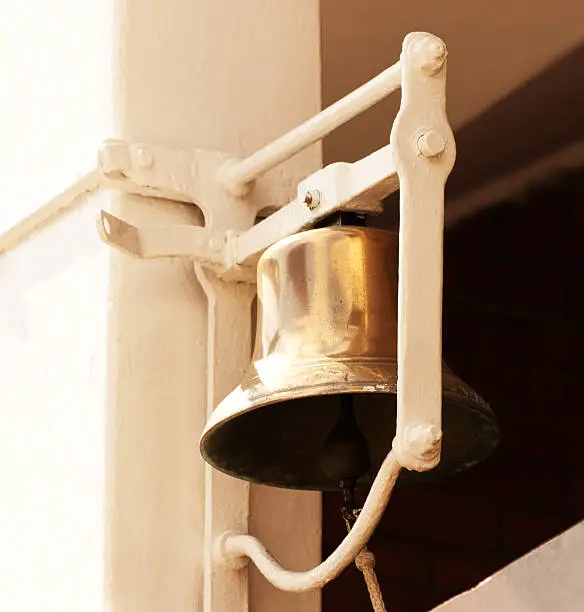 Photo of The bell at Lords cricket ground