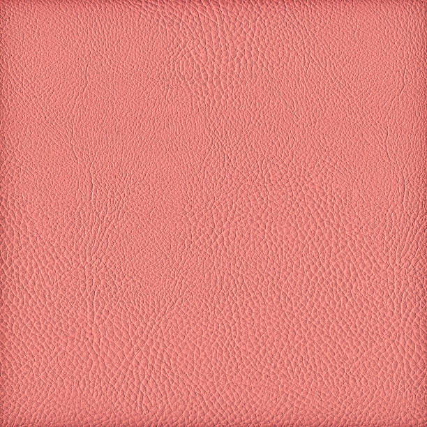 High Resolution Pink Naugahyde Crumpled Vignette Grunge Texture stock photo