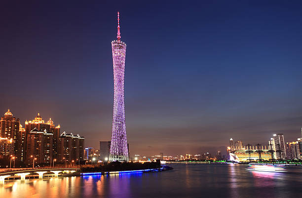 istock China Guangzhou night view 157736255