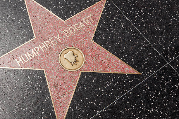 Humphrey Bogart, Walk of Fame  humphrey bogart stock pictures, royalty-free photos & images