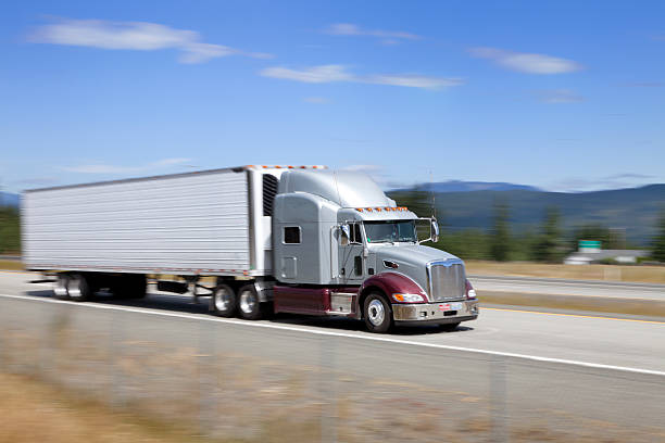 istock Truck on the highway 157738660