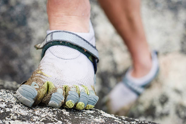 Vibram Five Finger Shoes Stock Photo 