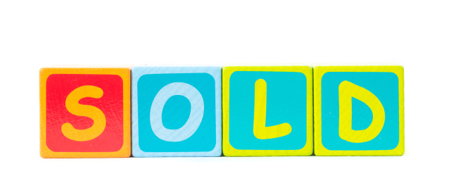 sold in colorful letter cubes