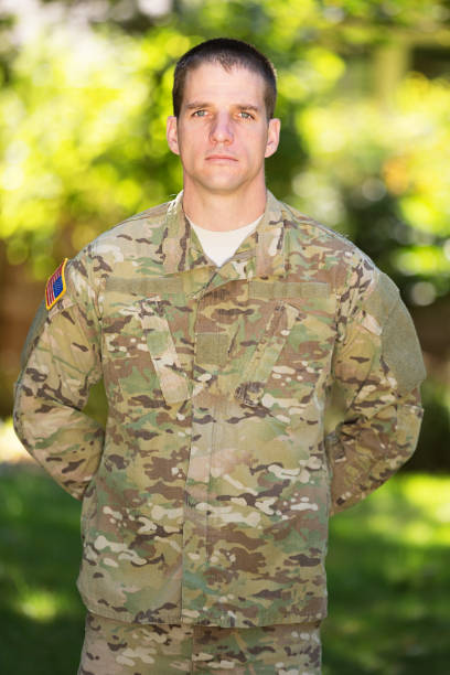 istock American Soldier in Uniform 157739654