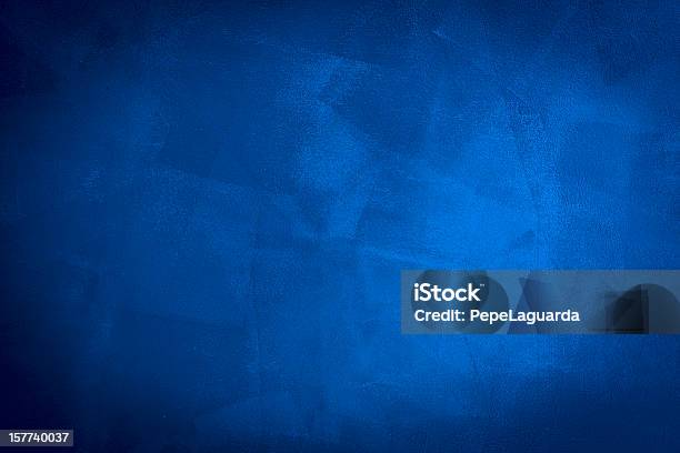 Dark Blue Grunge Background Stock Photo - Download Image Now - Abstract Backgrounds, Blue, Dark Blue