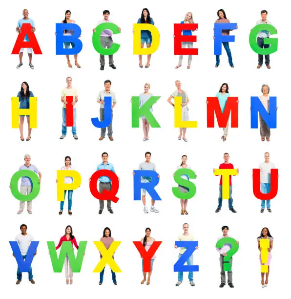 Photo of People holding letters