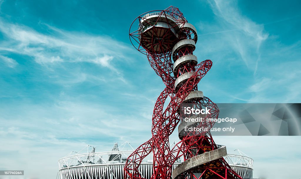 La órbita y estadio olímpico - Foto de stock de Parque Olímpico - Londres libre de derechos
