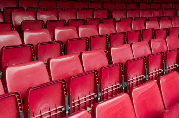 istock Emprty seats in a stadium 157740550