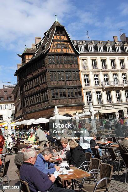 Kammerzell Home In Strasbourg Stock Photo - Download Image Now - Bar - Drink Establishment, Cafe, France