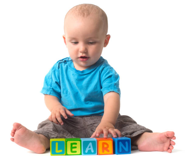 istock playing Baby - learn with cubes toys 157740685