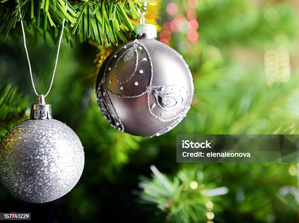 Christmas Ball Stock Photo - Download Image Now - Beauty, Branch - Plant Part, Celebration