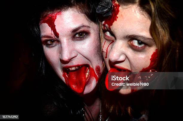 Zombie Mädchenhalloween Stockfoto und mehr Bilder von Halloween - Halloween, Aggression, Angst