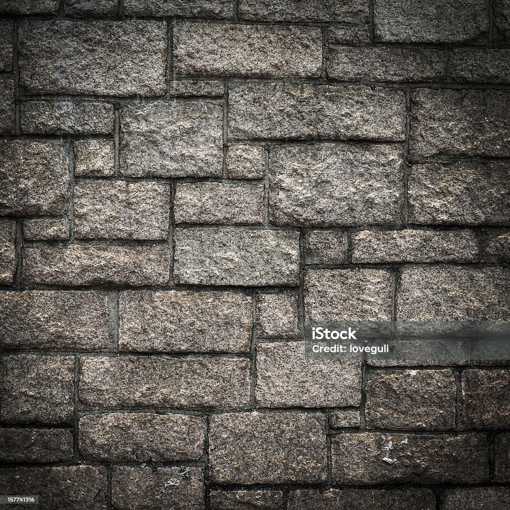 texture de mur de pierres - Photo de Brique libre de droits