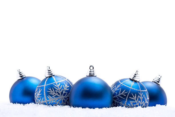 Christmas Baubles stock photo