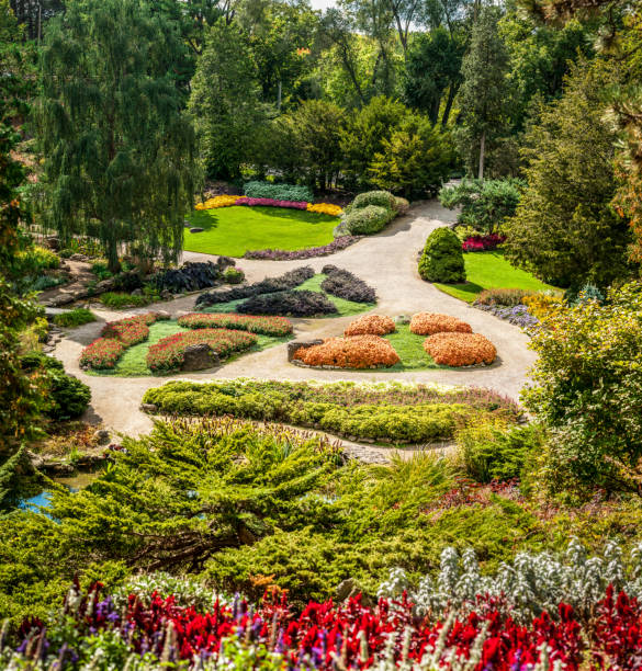 istock Well designed garden - IV 157741947