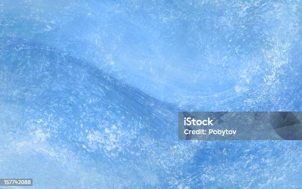 Snowstorm - Arte vetorial de stock e mais imagens de Abstrato - Abstrato, Azul, Branco