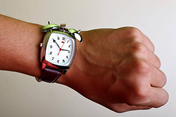 istock wristwatch with alarm 157742206