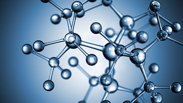 structure moléculaire - medicine chemical dna science photos et images de collection