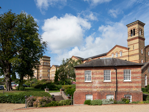 Facade Doric Columns Serpentine Gallery, Kensington Gardens, London traditional English architecture