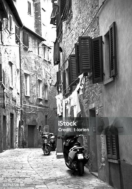 Volterra Stock Photo - Download Image Now - Black And White, Italy, Tuscany