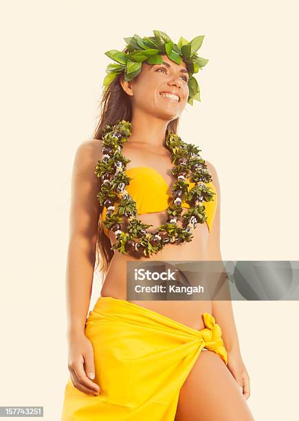 Beautiful Hula Dancer Stock Photo - Download Image Now - Hawaii Islands, Teenager, Adult
