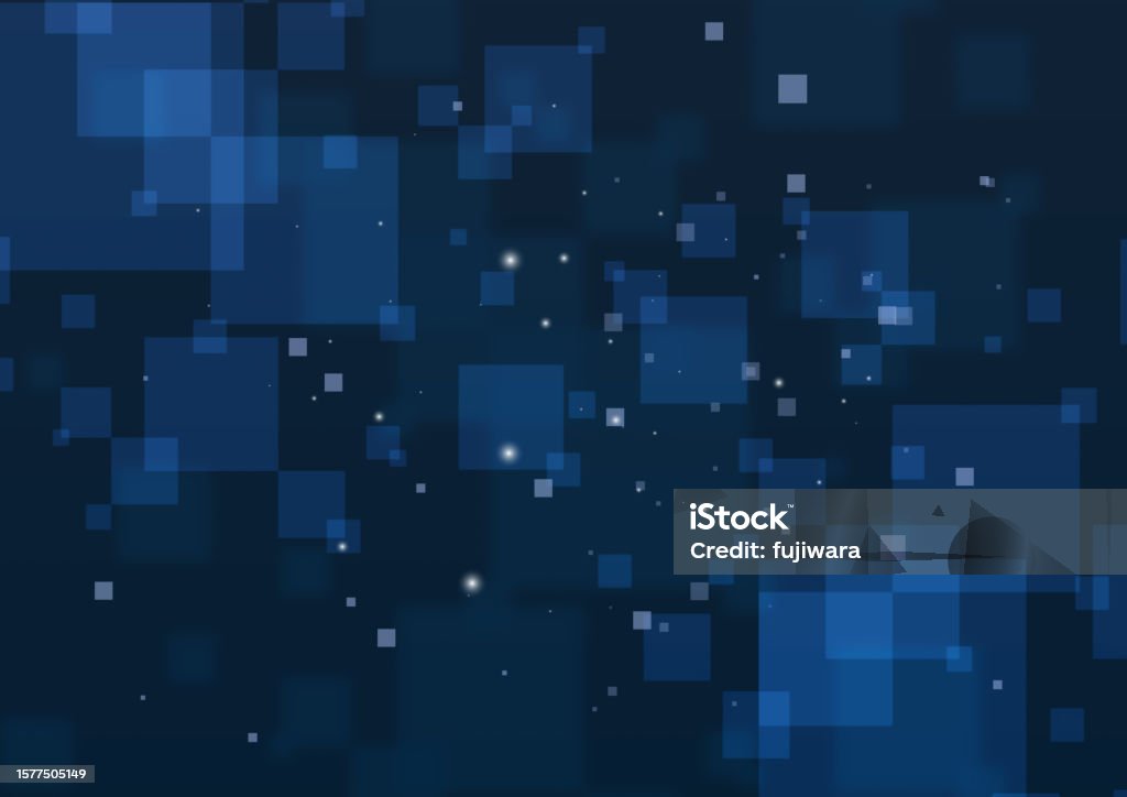 Floating Block Backgrounds Floating Image Computer Abstract Background Stock Illustration ...