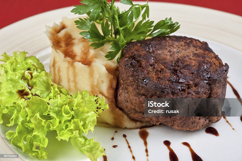 Frites de steaks - Photo de Aliment libre de droits