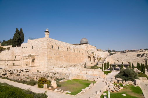 Al-Aqsa Mosque and archeological yard (Davidson Center), Jerusalem old city