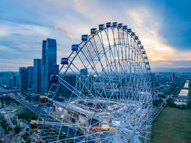 istock modern city ferris wheel landscape 1577554245