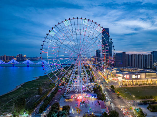 istock modern city ferris wheel landscape 1577560961