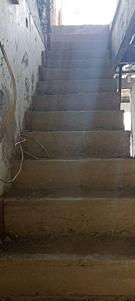 istock stairs need to repair in construction site 1577582700