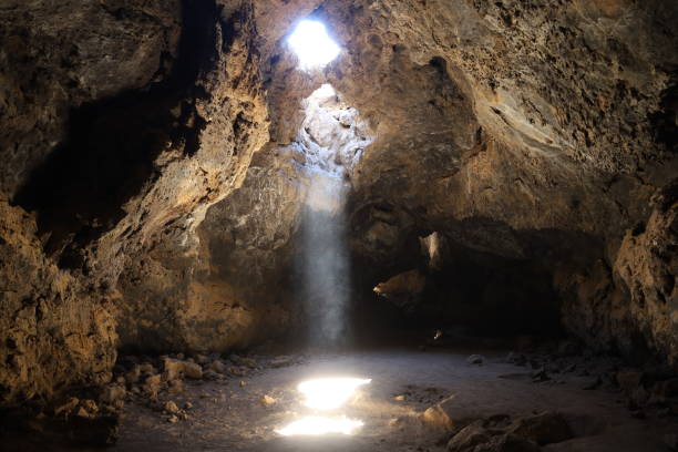 Lava Tube, located in Major Desert, CA.